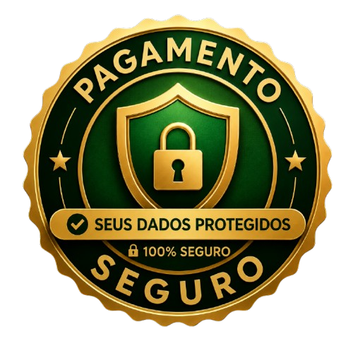 Pagamento Seguro - Seus dados protegidos 100% seguro